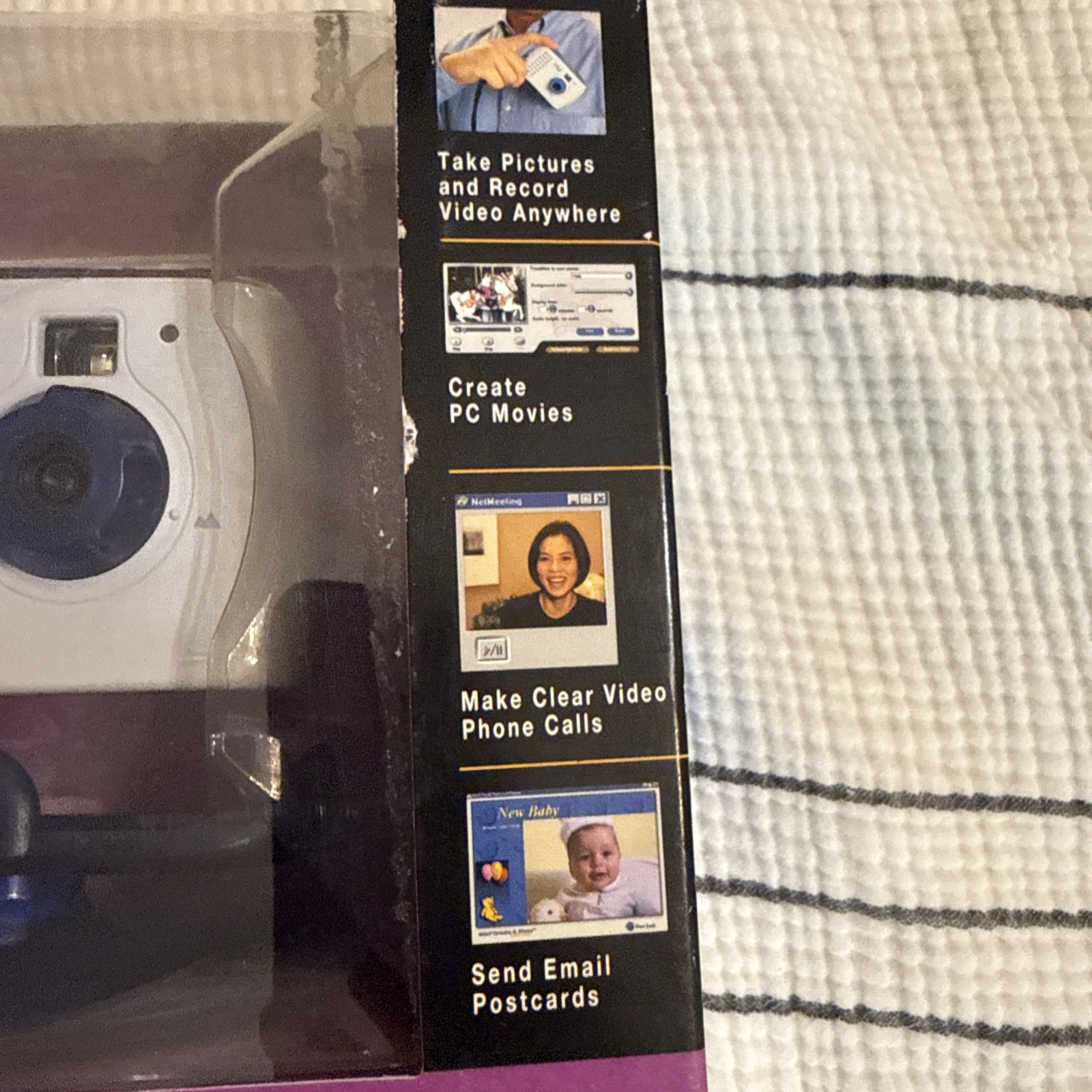 Vintage Intel Pocket PC Digital Camera CS630 Webcam