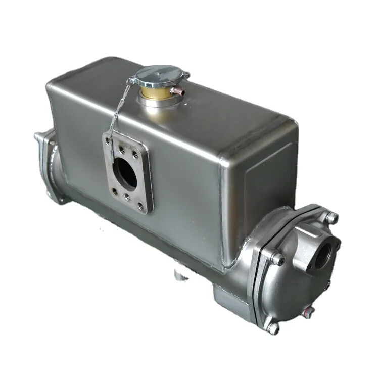 Shell And Tube Sea Water Heat Exchanger CH400 For Marine Diesel Engine