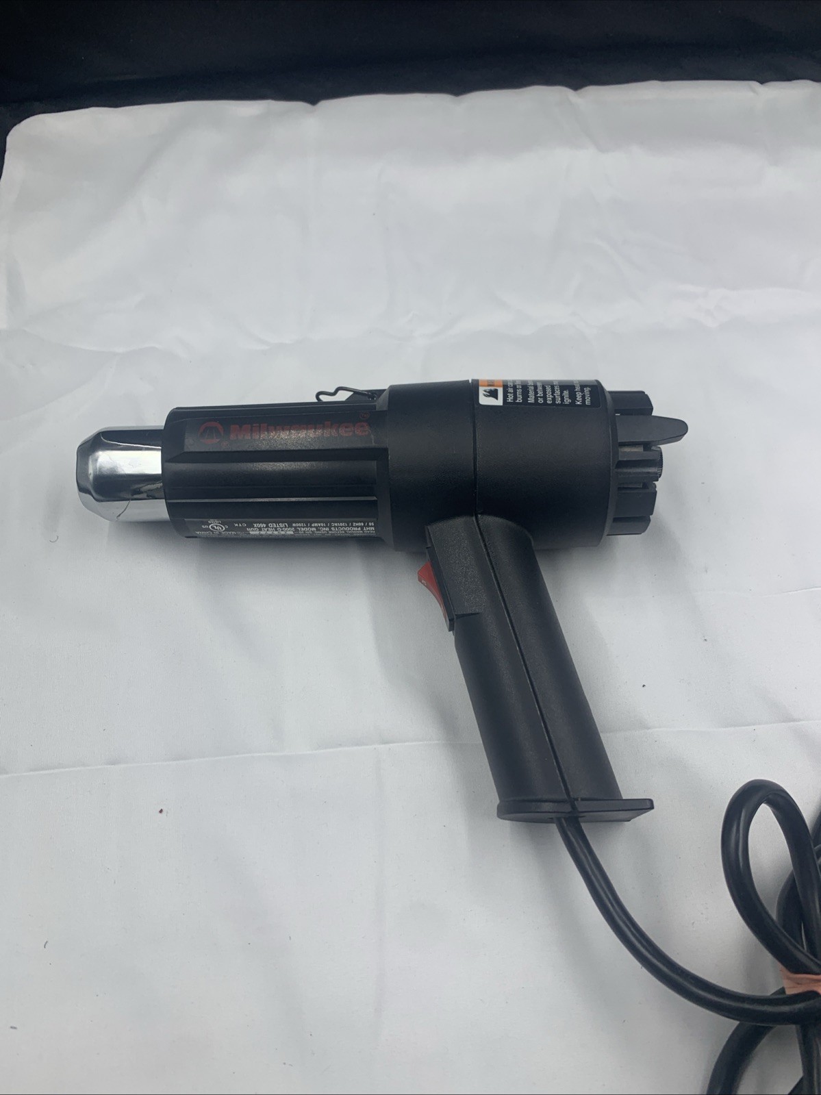 Wagner Milwaukee Variable Temperature Heat Gun, Model 2000D