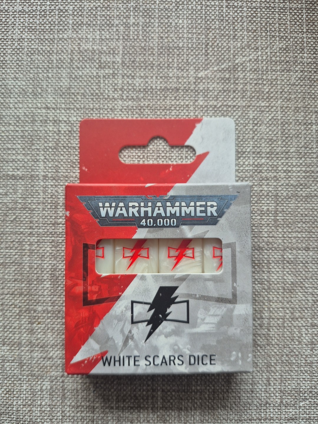 Warhammer 40k Games Workshop White Scars Dice Set - New Free P&P