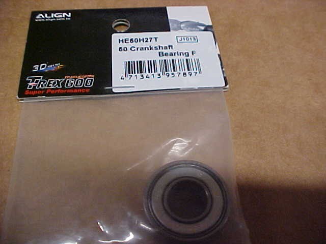 ALIGN HE50H27T = 50 CRANKSHAFT BEARING F: TREX 600 (NEW)