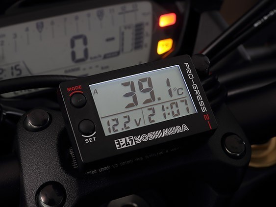 Yoshimura Multitemp Meter Progress 2 419-P02-0100 New for Vehicles