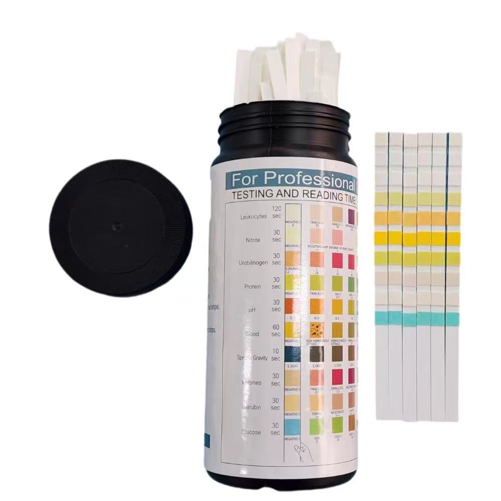 Home 100 Strips URS-10T Urinalysis Reagent Strips 10 Parameters Urine Test Strip
