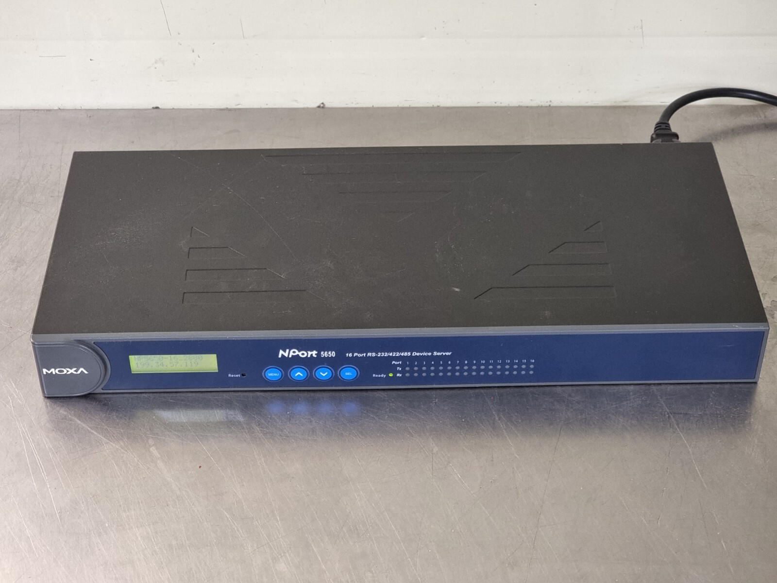 MOXA NPort 5650-16 / 16-PORT RS-232/422/485 DEVICE SERVER