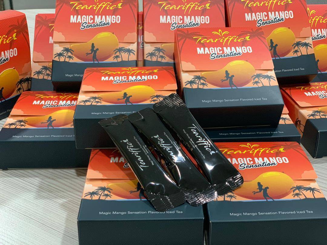 4 Box Teariffic Magic Mango Tea Boost Energy Endurance Stamina