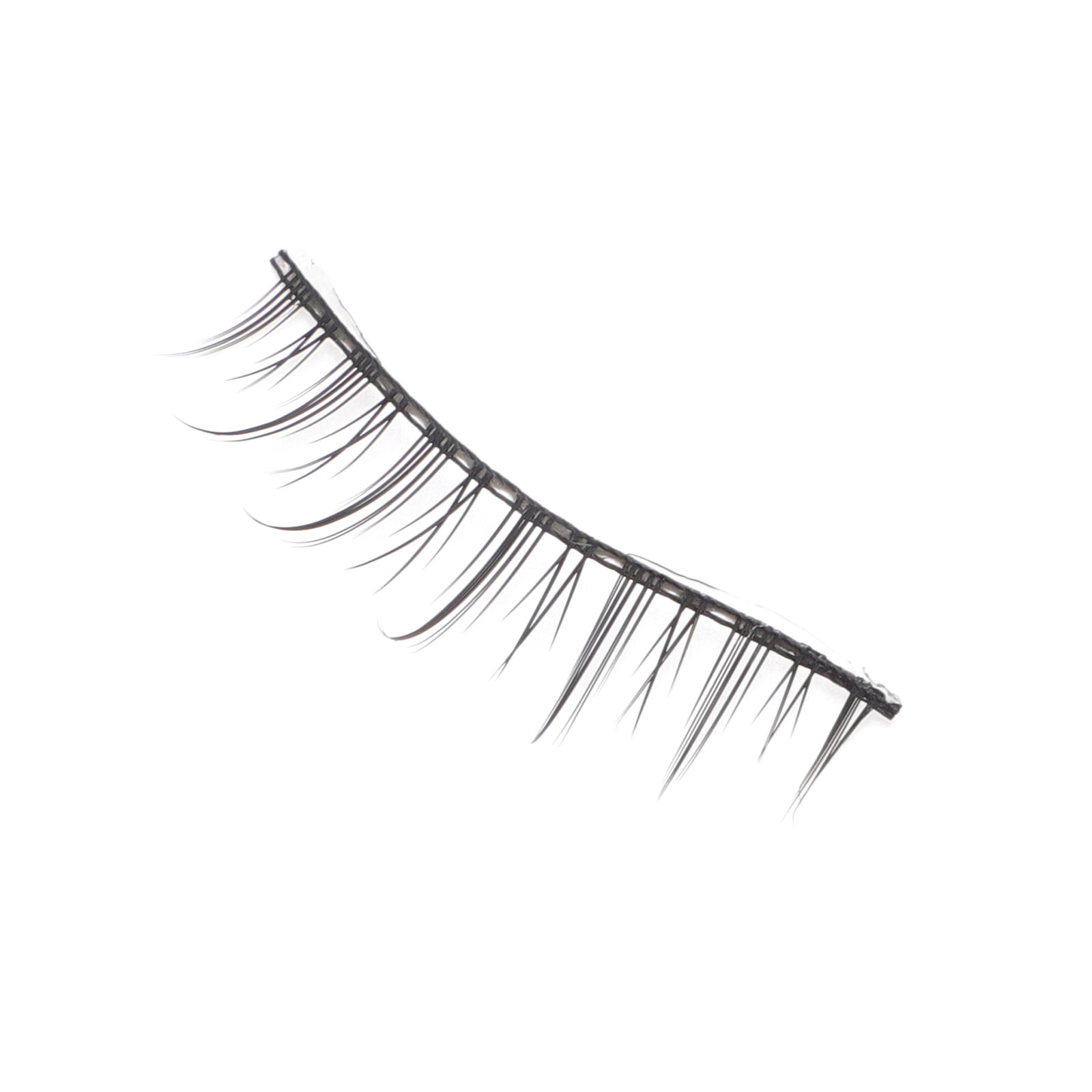 Natural False Eyelashes for Makeup Black X001 5 Pair