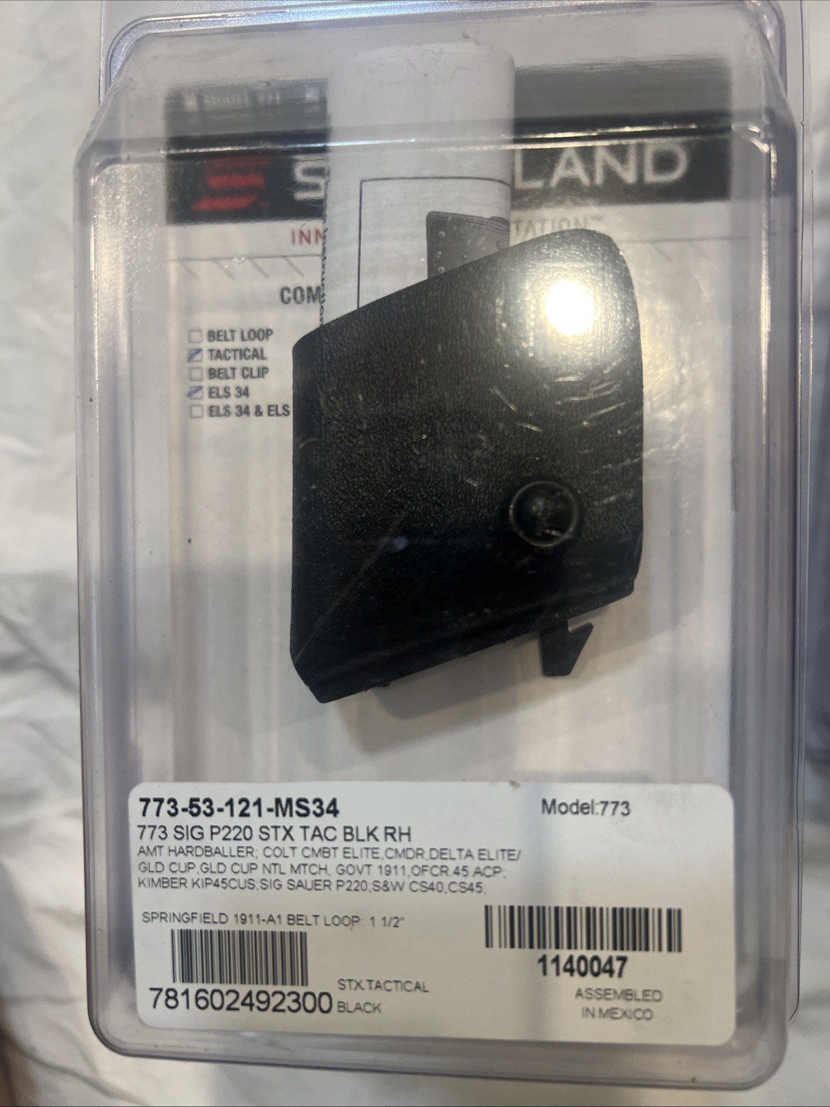 Safariland 773 Magazine Pouch Tactical Laminate Black SKU -ELS 34