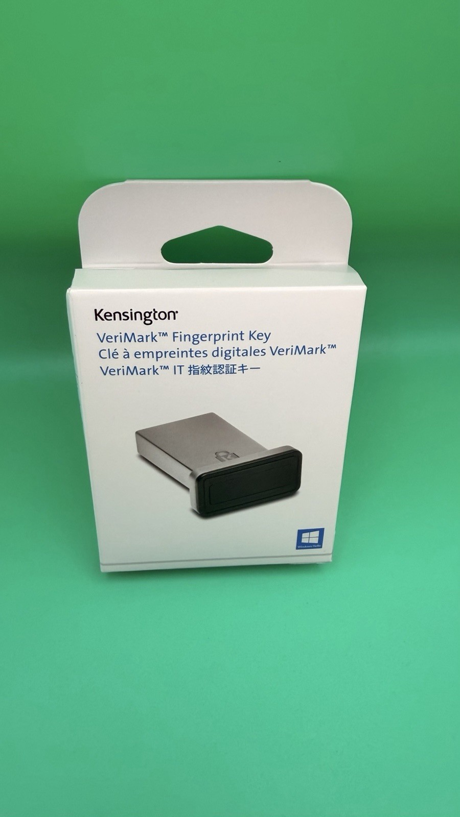 Kensington VeriMark™ Gen2 USB-A Fingerprint Key Reader - Windows Hello & Windows