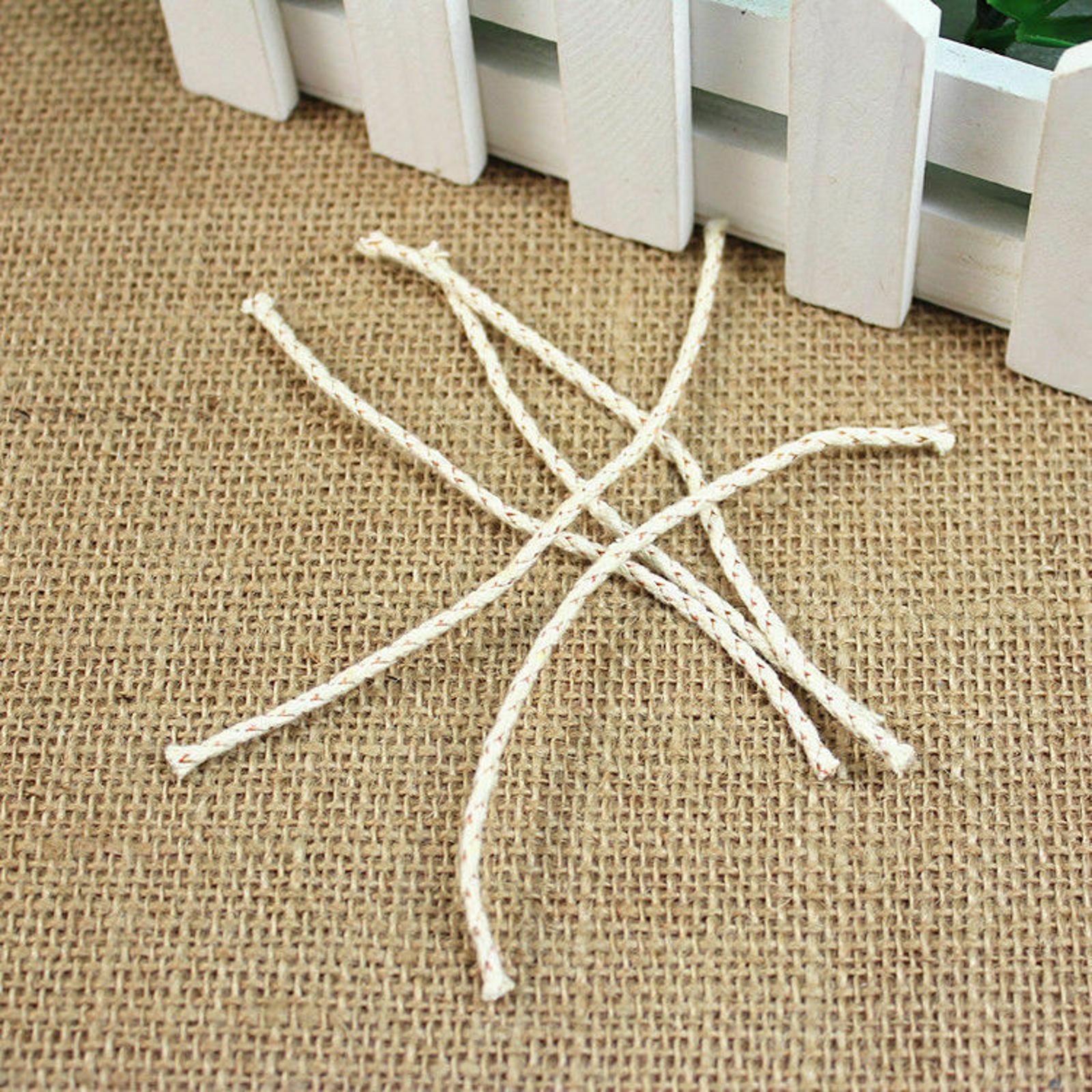 30Pcs Copper Wire Cotton Core Wick Thread Replacement in Dispenser Oil Lighters