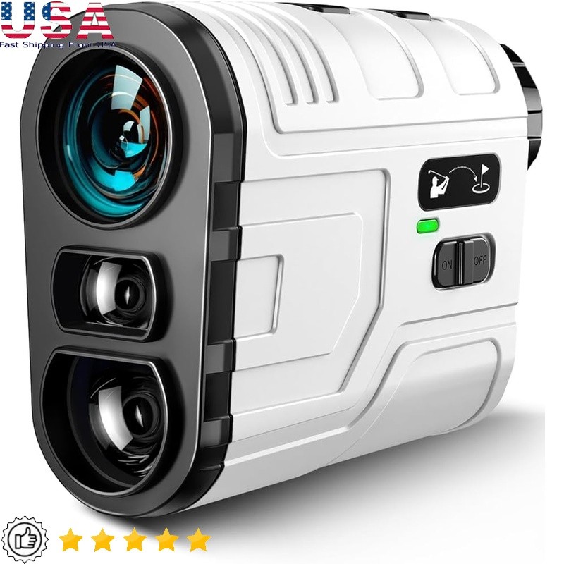 1200Yards Range Finder Golf W/Slope 7X Magnification Range Finder Rechargeable