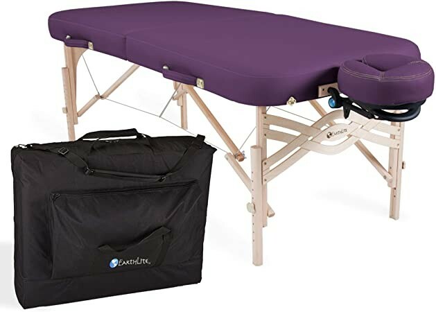 EarthLite® Spirit™ Massage Table Package 1/2 Reiki & 1/2 Standard Amethyst Color