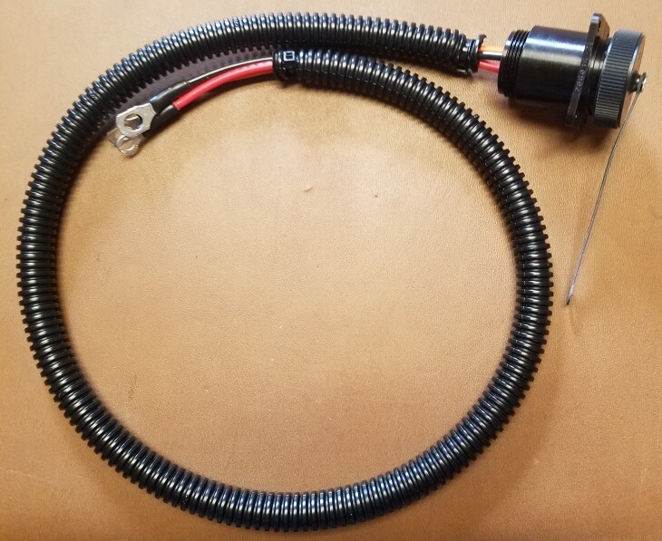 Tractor Aux Aftermarket Power Outlet Replaces JD RE51091 Mates to JD RE37651