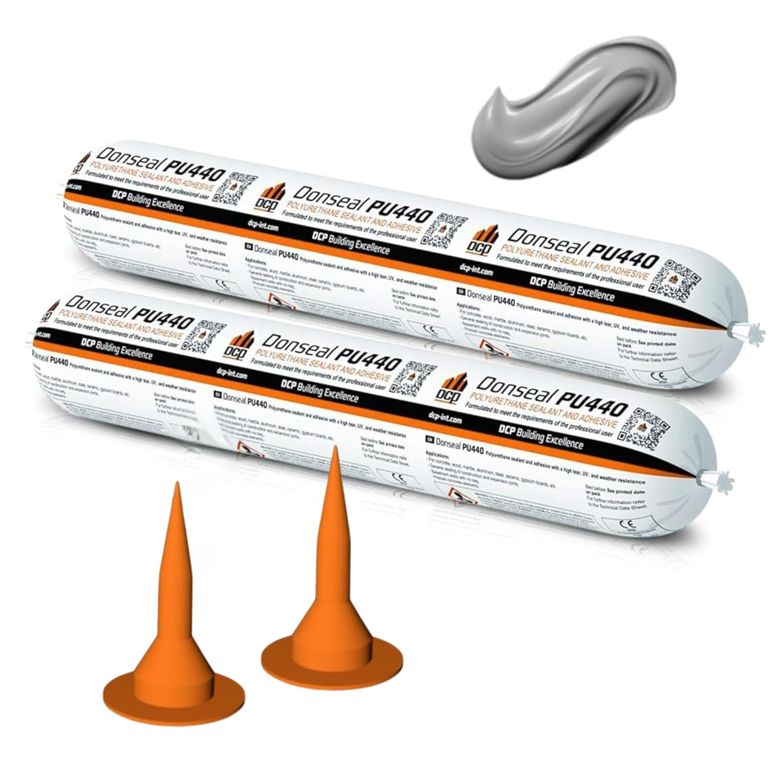 Donseal PU440 Polyurethane Sealant for Concrete, Sidewalk 2 Pack – Expansion Joi