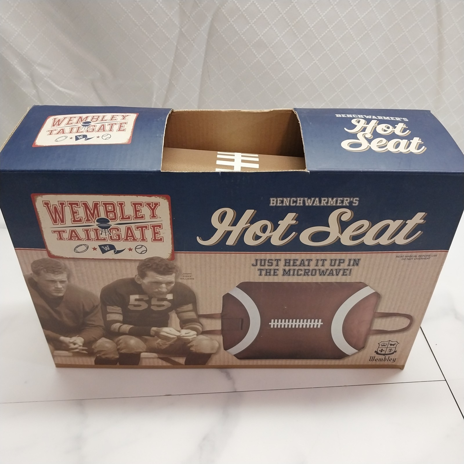 Benchwarmer hotseat Wembley Tailgate - microwave insert
