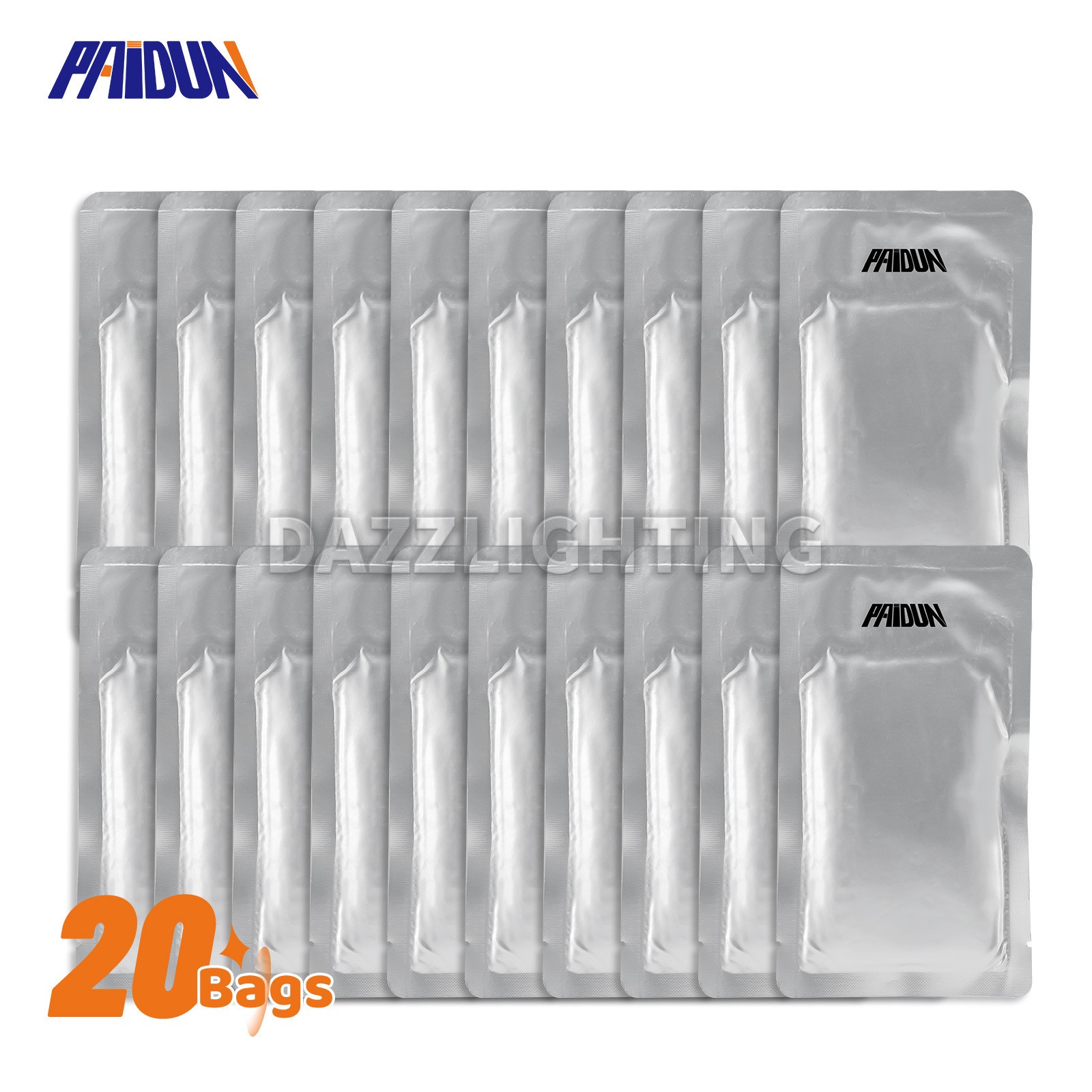 PAIDUN 10/20x Cold Spark Machine Safety Powder 3-5M Range Wedding DJ Disco Event
