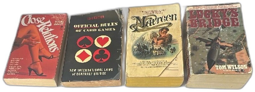 Vintage Paperback Book Lot Close Relations Maureen Official Rules Lucky’s Bridge