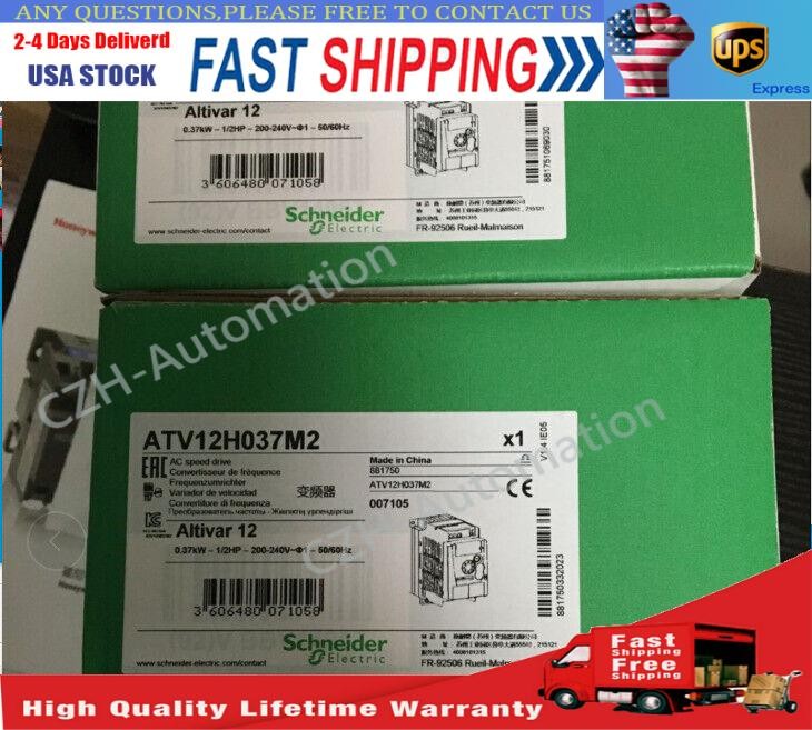 NEW ORIGINAL ATV12H037M2 Inverter ATV12H037M2 FREE Fast SHIPPING US Free TAX