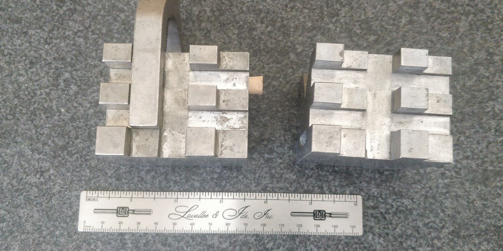 Machinist Made ~ V Block and Clamp set, Matched Pair
