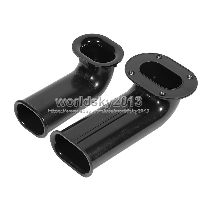 1pcs L Type Port Tube Bass Subwoofer Audio Reflex Tube Loudspeaker Vent