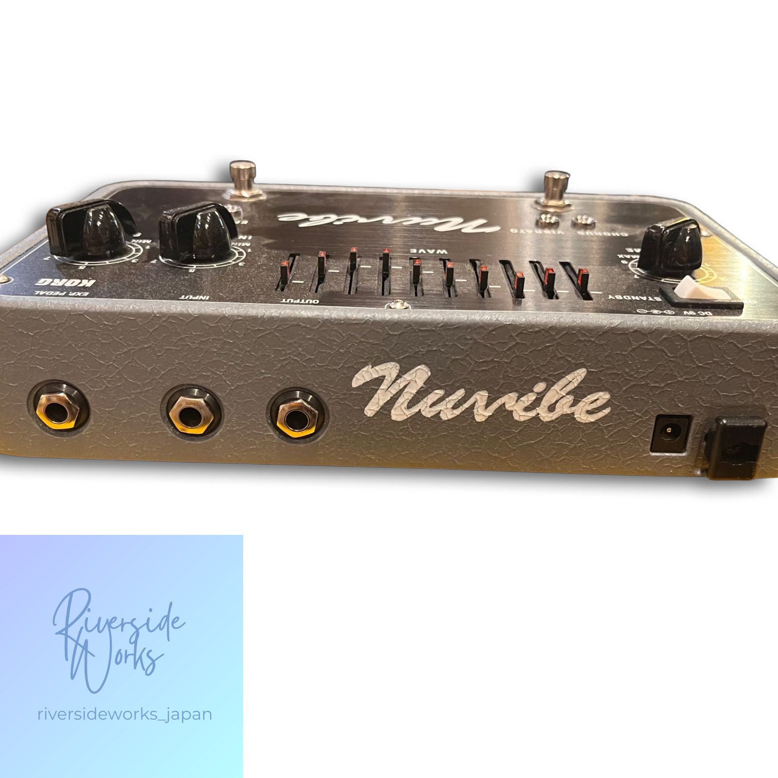 KORG Nuvibe Chorus Vibrato Effects Pedal Mint