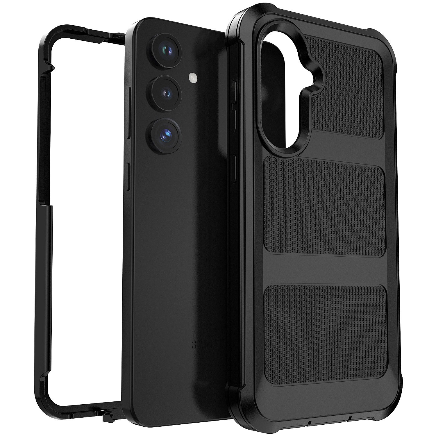 For Samsung Galaxy S25+ Plus Cell Phone Case Shockproof Double Layer Hard Cover