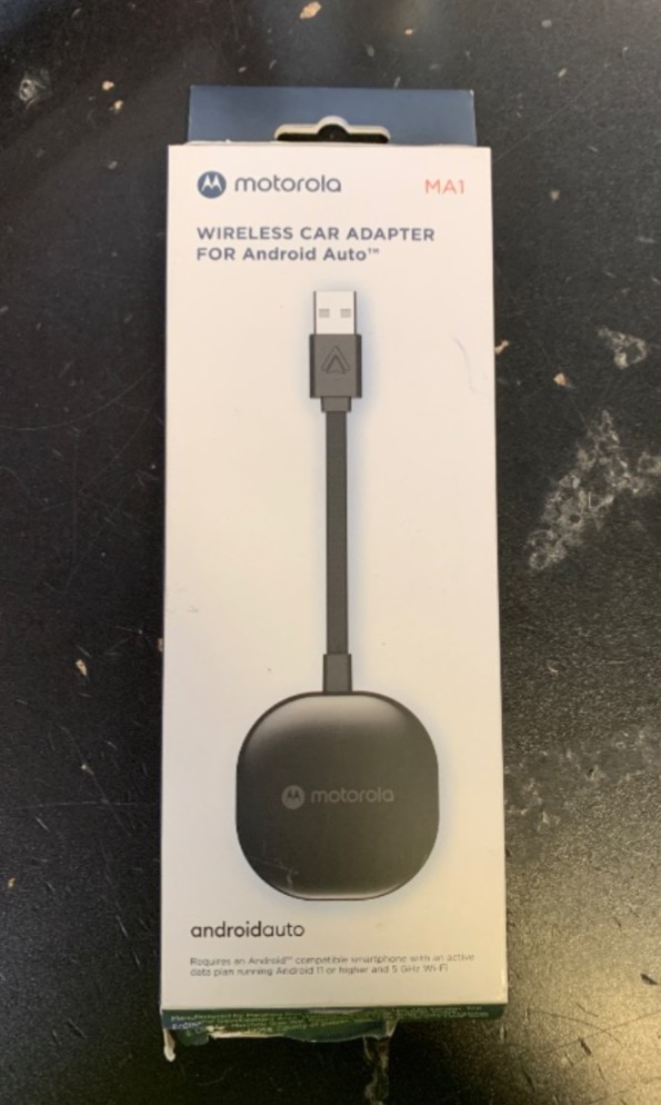 MOTOROLA SOUND MA1, THE ONLY GOOGLE AUTHORIZED WIRELESS ANDROID AUTO CAR ADAPTER