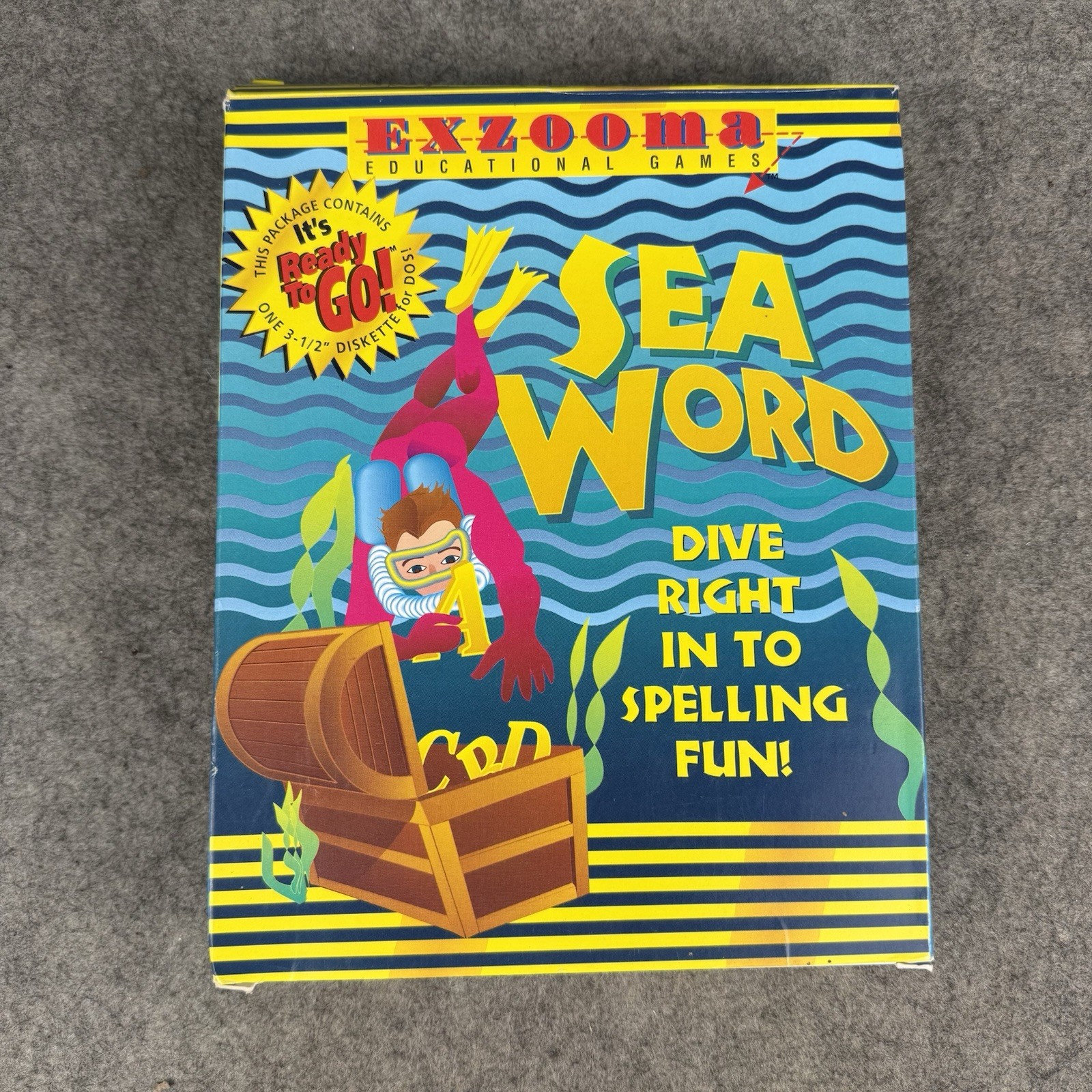 Sea Word by Exzooma (1994, MS-DOS, 3-1/2" Floppy Disk)