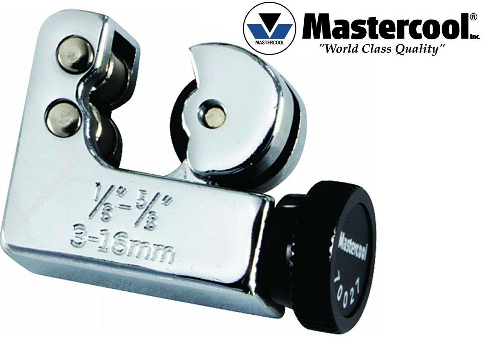 Mastercool 70027 Mini Tube Cutter for 1/8" to 5/8" O.D. Tubing New Free Shipping