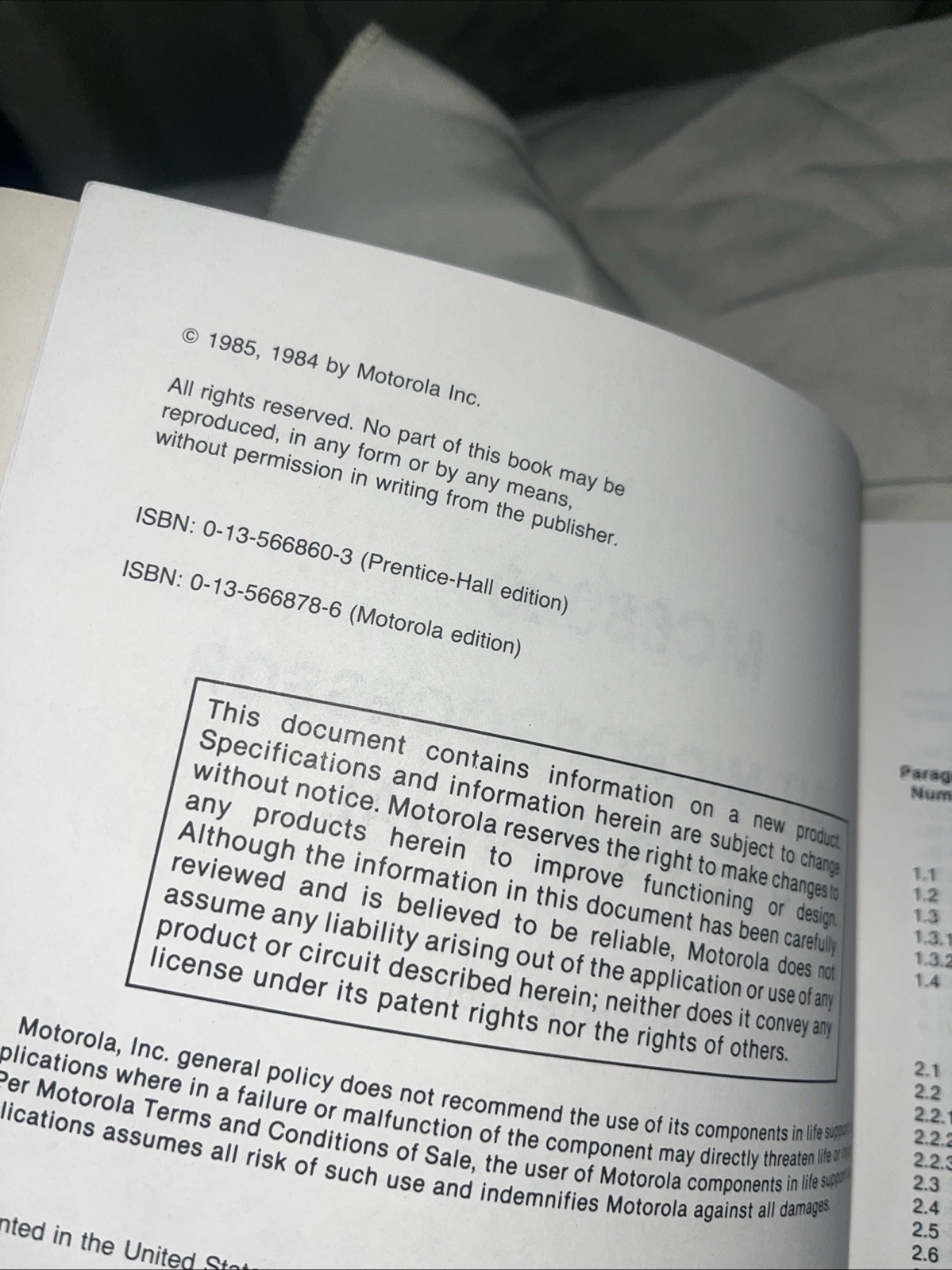 MC68020 32-Bit Microprocessor User's Manual Second Edition VTG 1985 Motorola