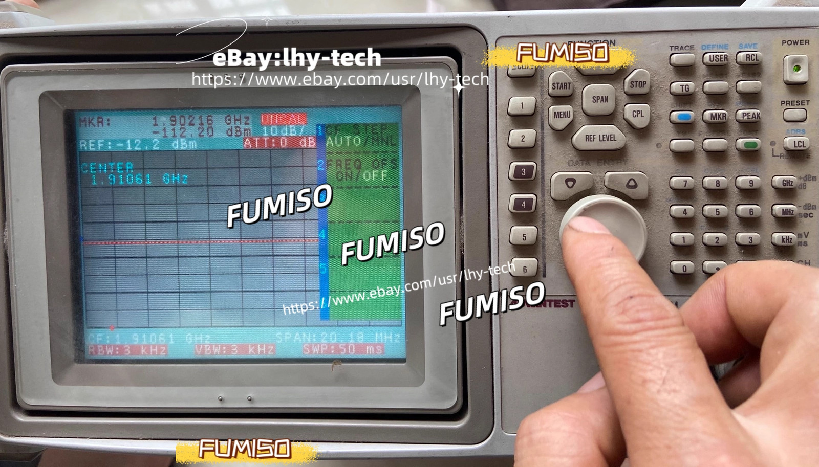 1pcs Advantest U3641 spectrum analyzer&lhy