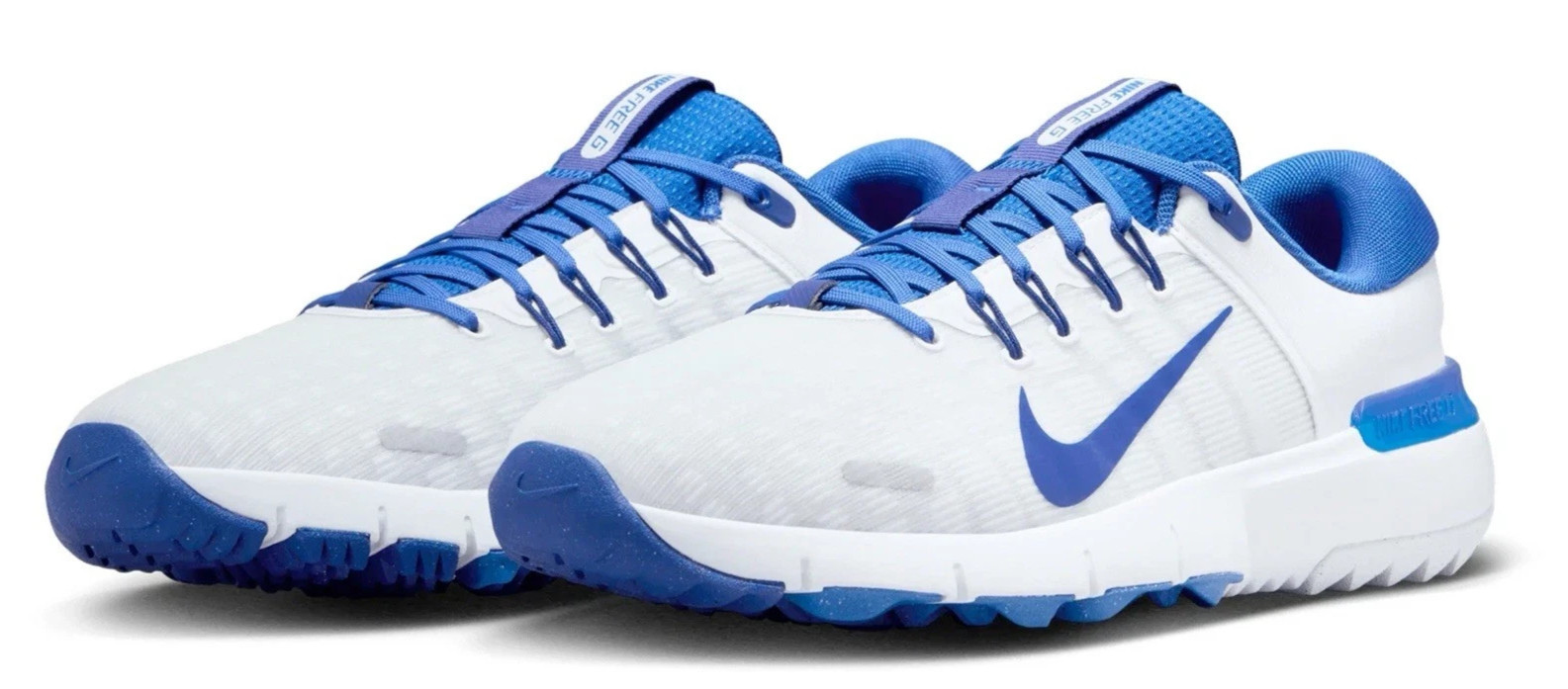 Nike Free Golf Next Nature Wide White Game Royal FQ7875-400 Mens Size 11.5
