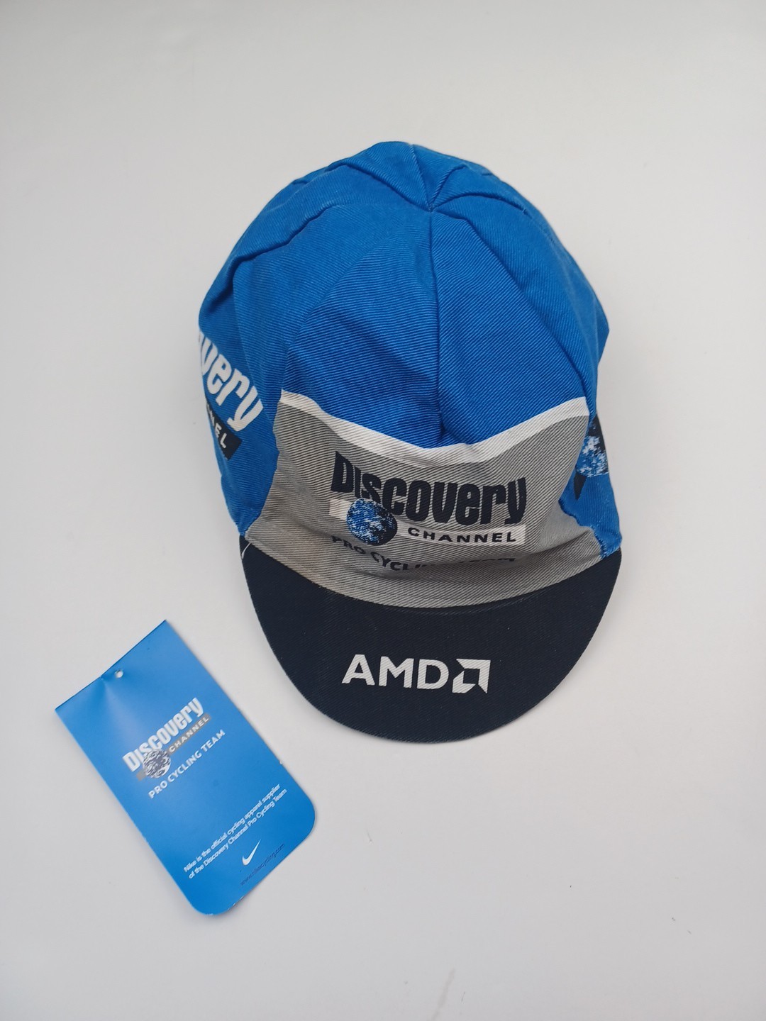 Discovery Channel Pro Cycling Team Hat Nike AMD OSFA 2005
