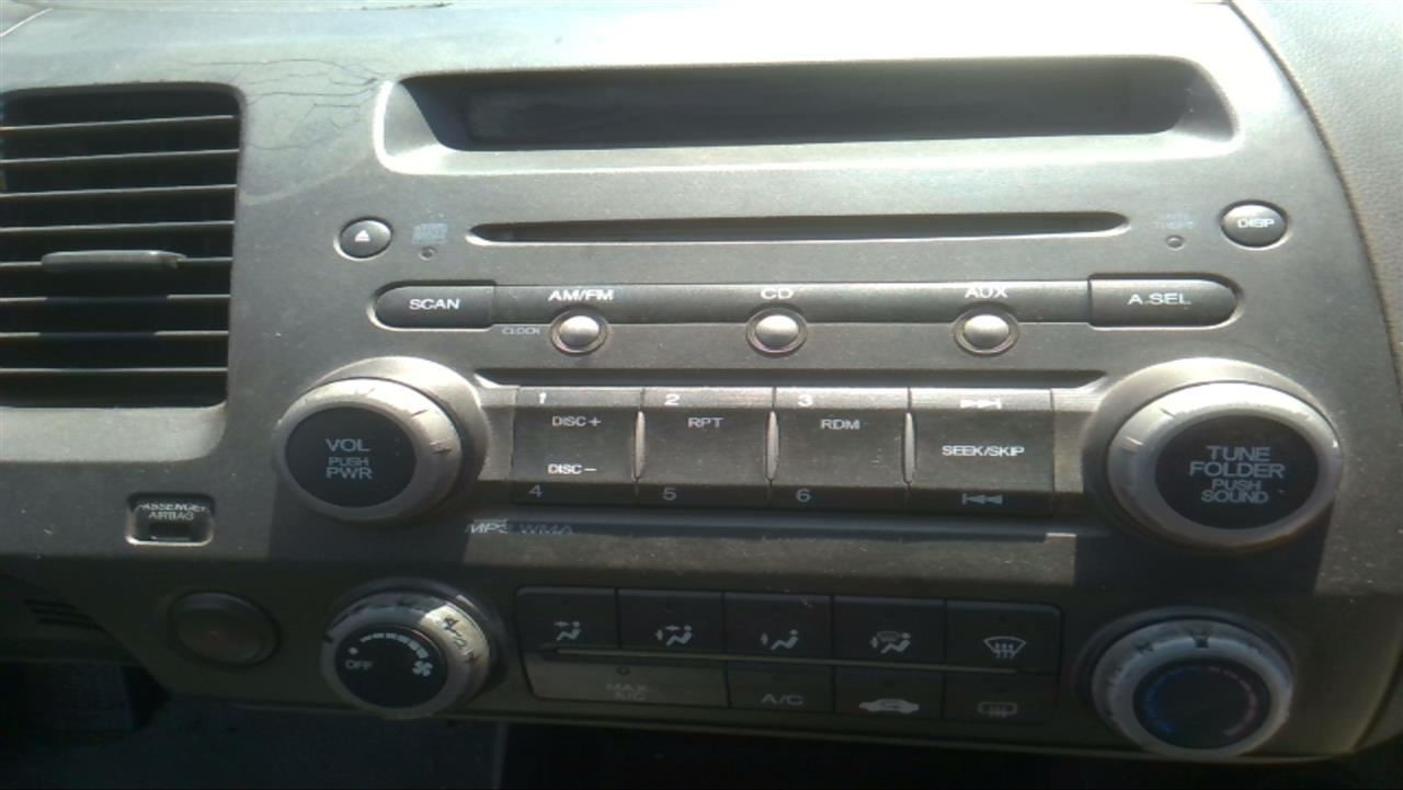 Audio Equipment Radio Receiver Dx AM-FM-CD-MP3 AC Fits 06-11 CIVIC 29322323
