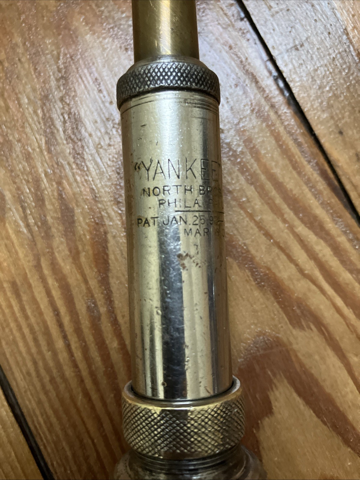 Fine North Bros Yankee No. 44 Adjustable Automatic Push Drill With 9 Bits
