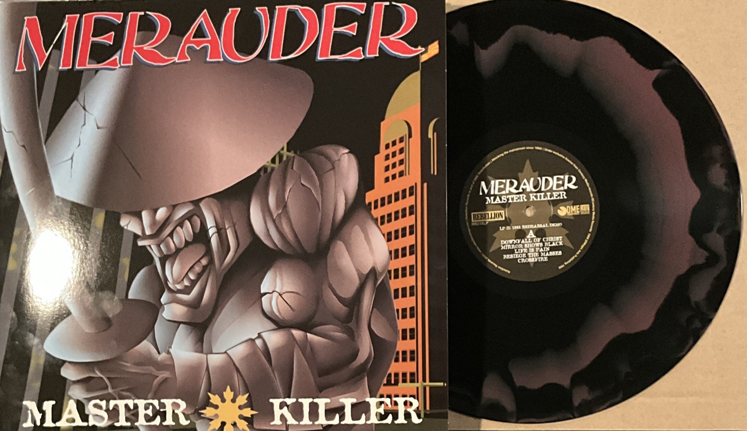 Merauder - Master Killer LP 2025 Rebellion – RR315LP [30th Anniversary 2x Swirl]