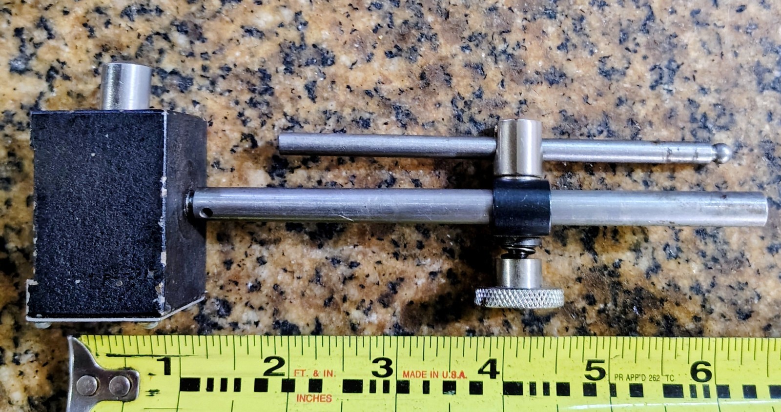 🗽 VINTAGE SOBA MAGNETIC INDICATOR BASE MACHINIST/TOOLMAKER