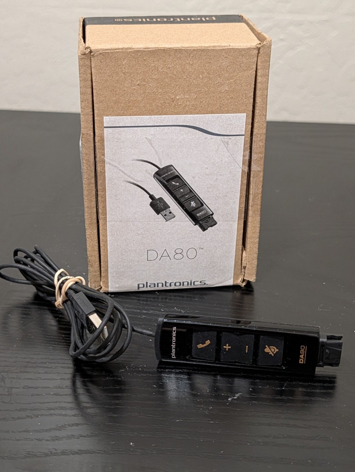 Plantronics DA80 USB Audio Processor Telephone Headset