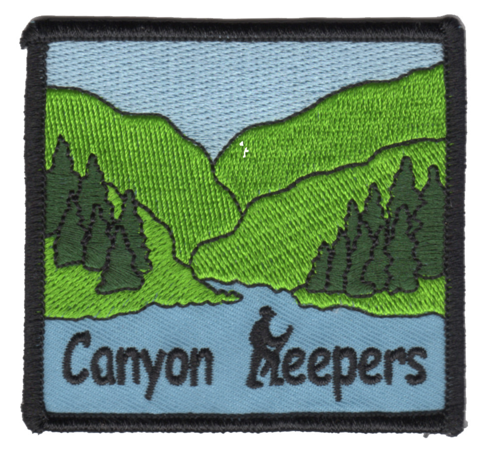 California State Parks - Canyon Keeper volunteer group Patch - Auburn SRA