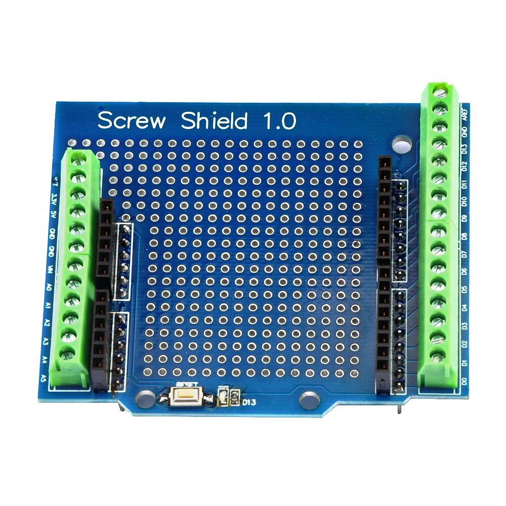 Screw Shield Assembled Terminal Expansion Board Proto Type for Arduino DIY