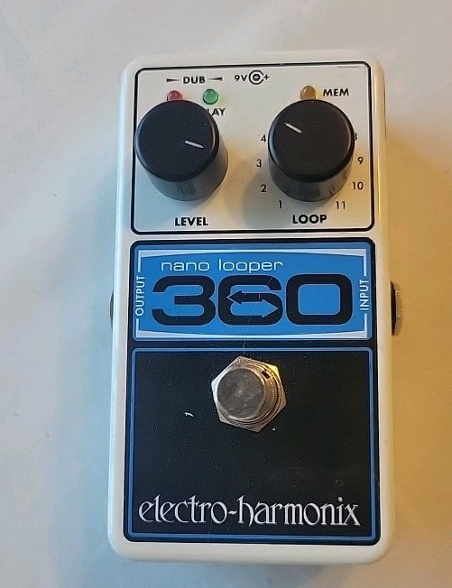 Used Electro-Harmonix EHX Nano Looper 360 Guitar Effects Pedal