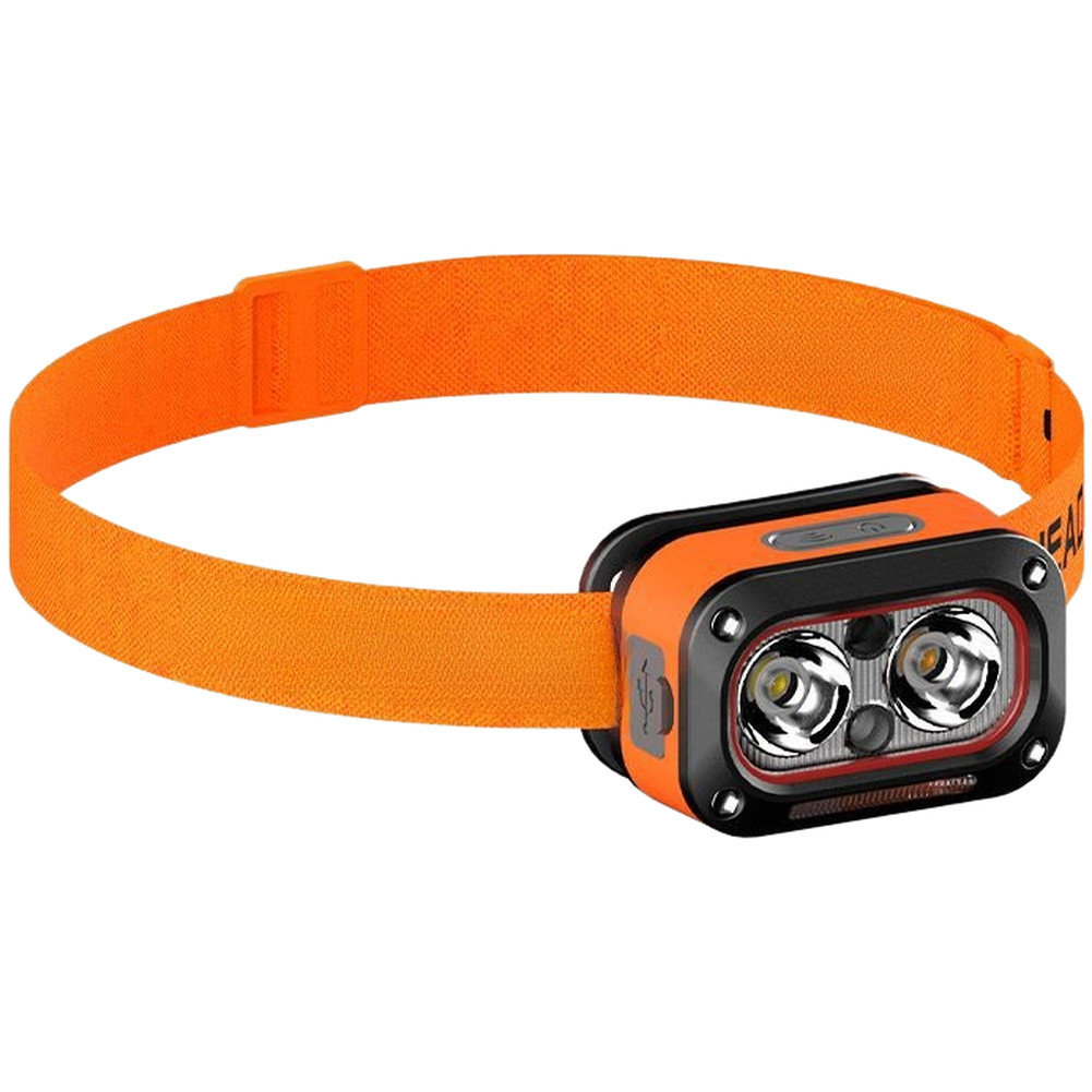 LED Headlamp for Hiking with Hand Wave On Off Sensor USB-C Rechargeable