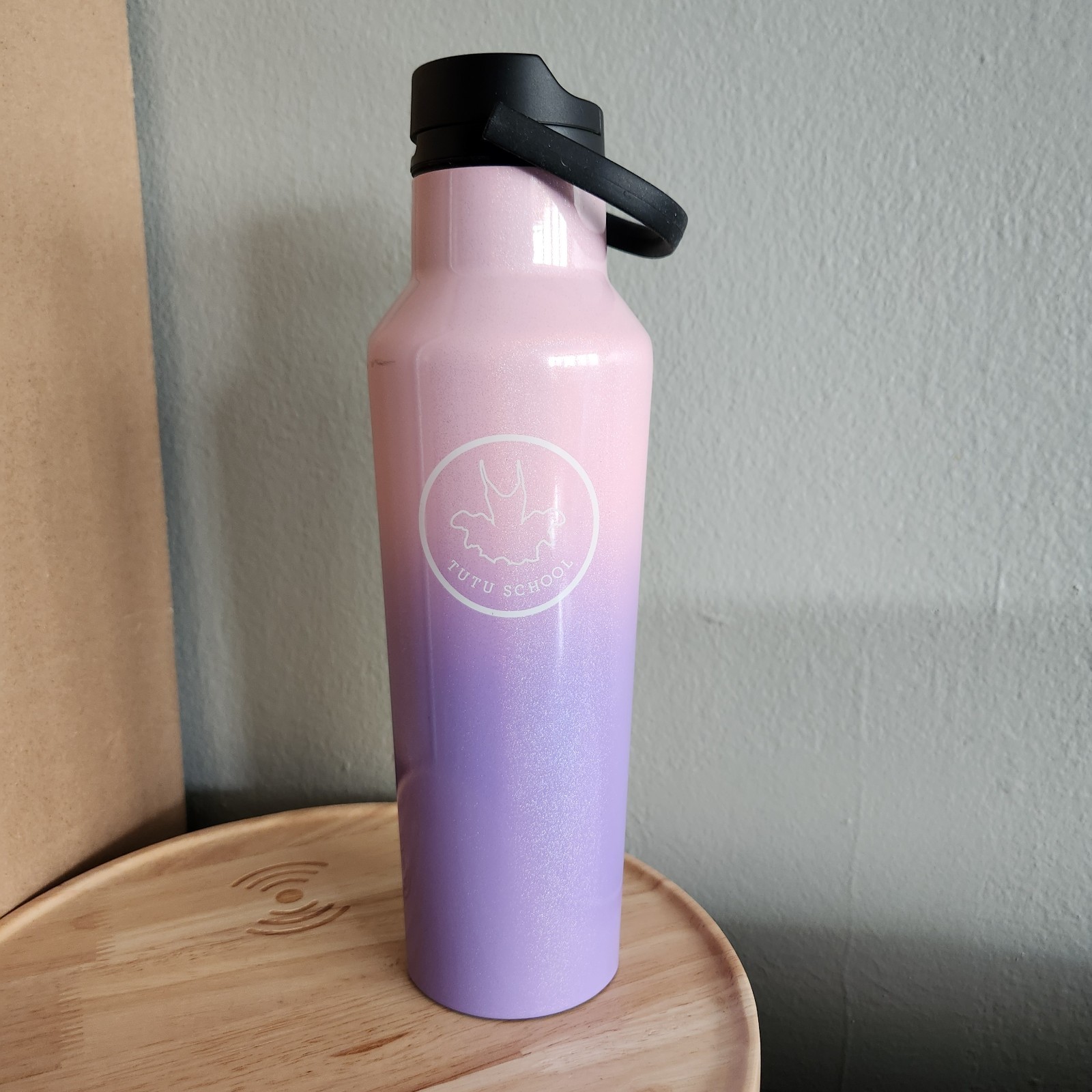 Corkcicle Sport Canteen 20 Oz Ombre Fairy Pink Purple