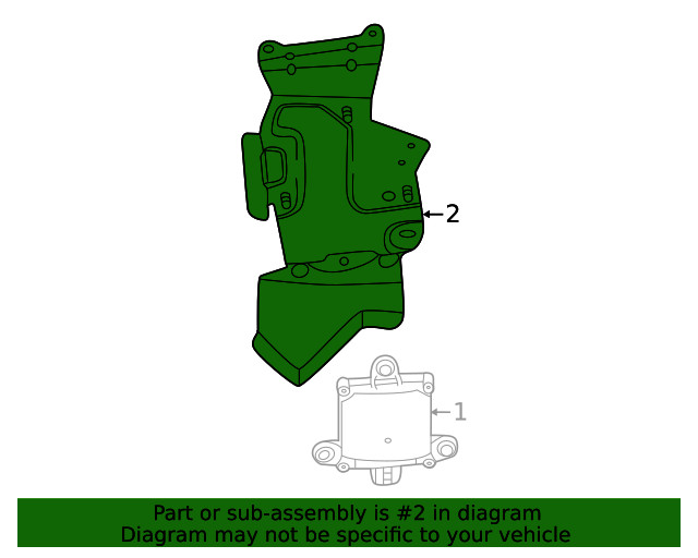 Genuine Mitsubishi Bracket 8639A275