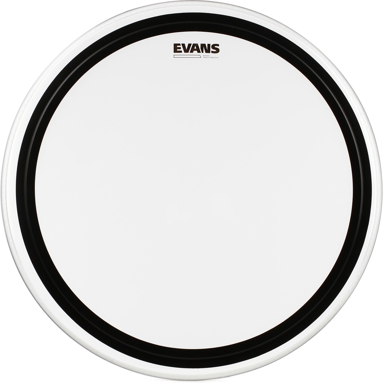 Evans EMAD Heavyweight Clear Bass Batter Head - 24 inch (2-pack) Bundle