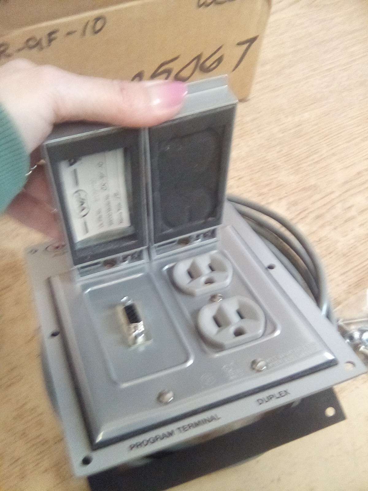 Weco CR-9F-10 Program Terminal And Support Devices Duplex