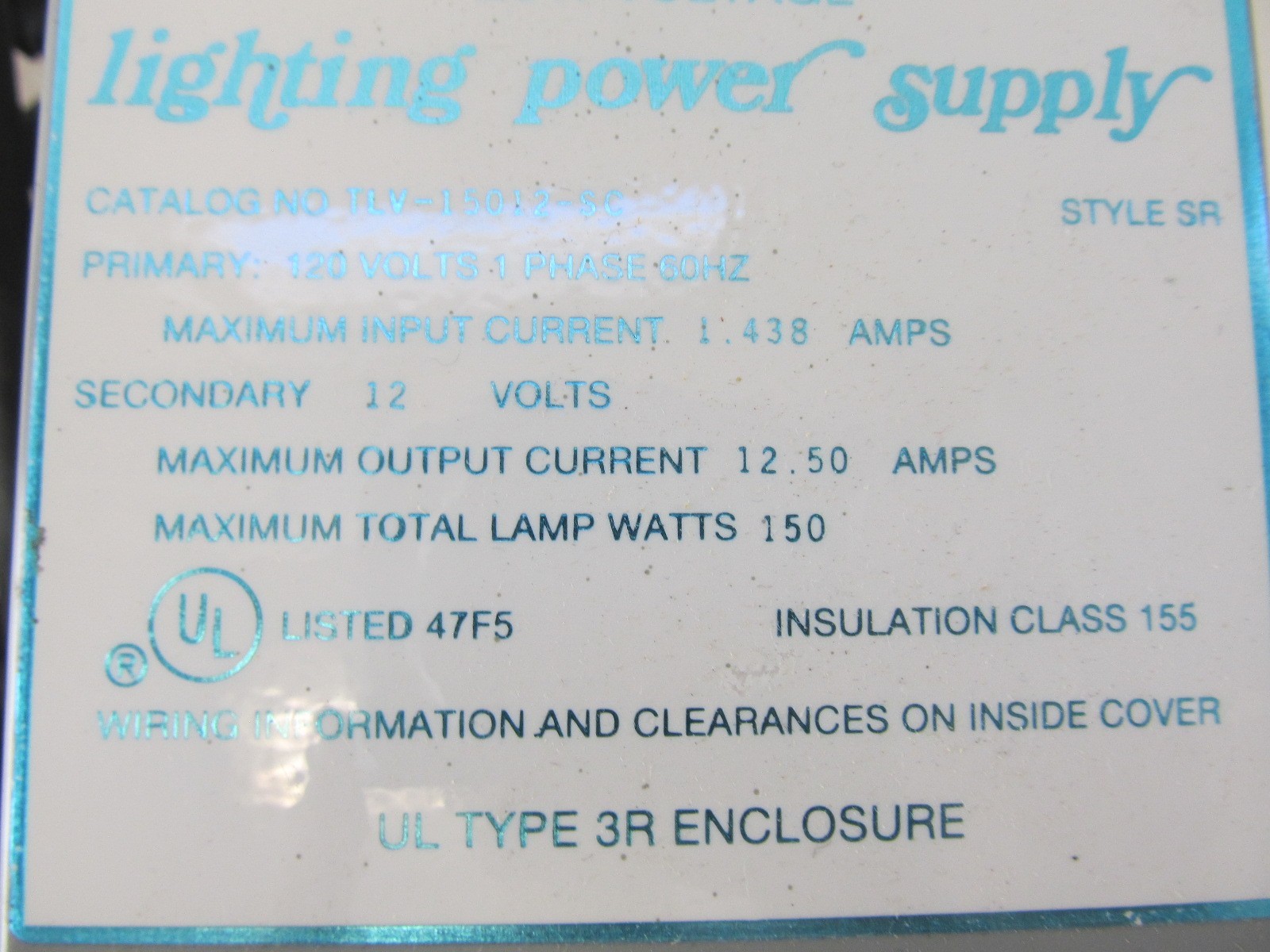 Acme TLV-15012-SC General Purpose Transformer