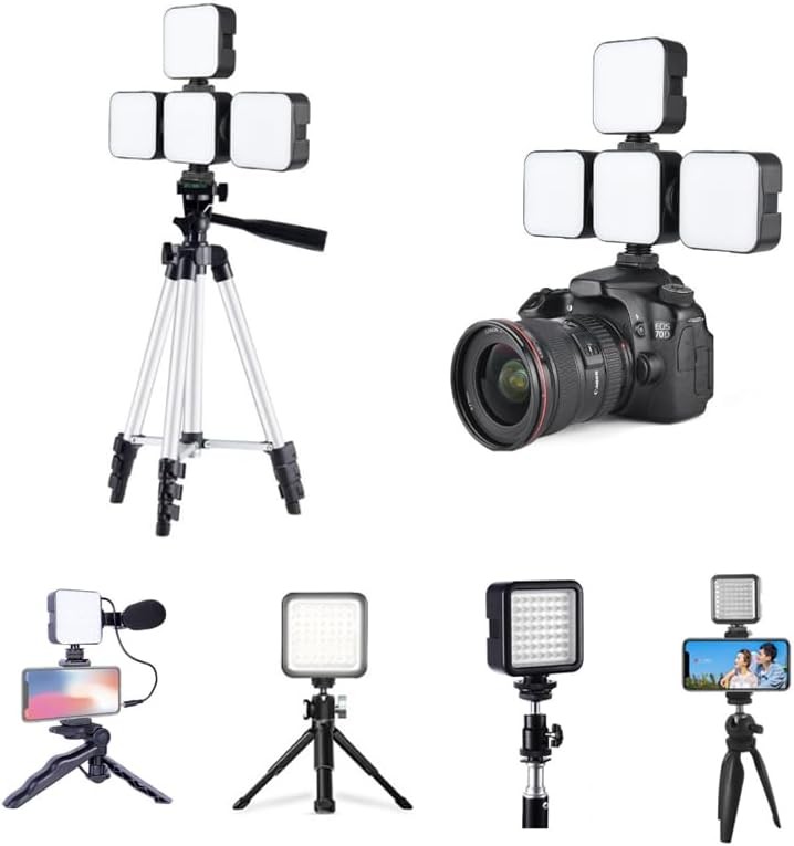P36 Mini Phone Camera LED Video Light 2200mAh For Camera Phone Vlog