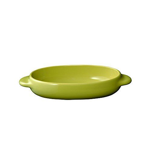 KINTO 26178 POMME Gratin Dish Grill Dish 8.9 x 5.1 inches (225 x 130 mm)  Green