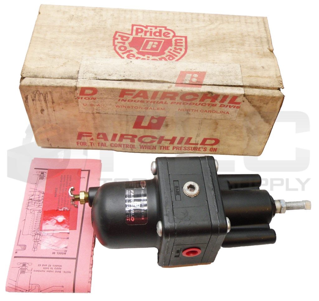 NEW FAIRCHILD 65342 PRESSURE REGULATOR MODEL 65 300PSIG