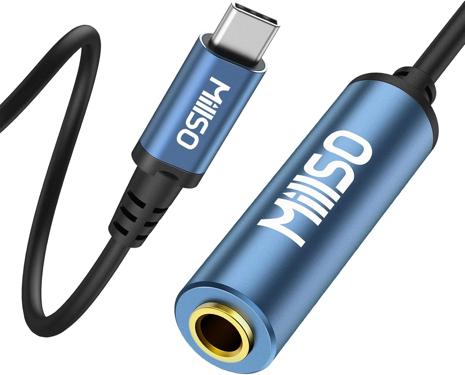 Millso USB Type C to 1/4 Headphone Adapter TRS 6.35Mm Female to USB C Aux Audio